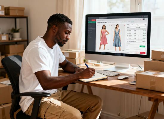 Páginas de productos de comercio electrónico