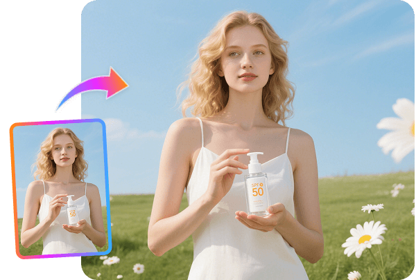 Expand Product Image Composition